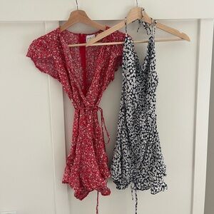 Set of Two Princess Poly Romper + Dress